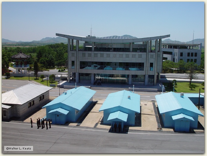 JSA in the DMZ, ROK Freedom House, Panmunjom, DPRK